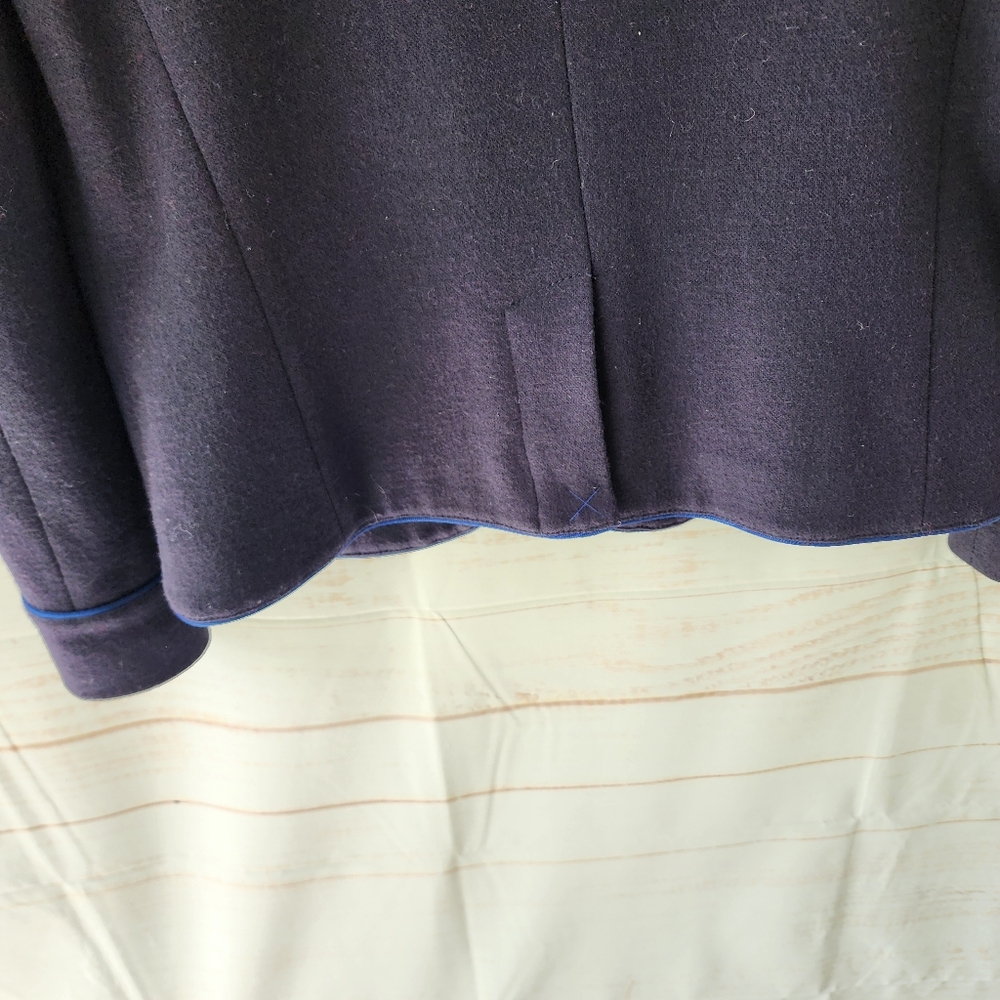 J. Crew Navy Blue Dalton Wool Blazer View 5